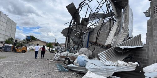 Cidade do Paraná é atingida por ventos fortes de até 180 km/h