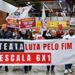Manifestação no Aeroporto...