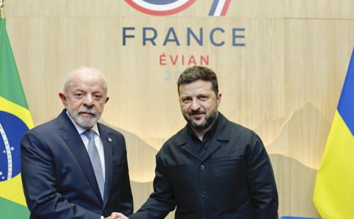 Lula e Zelensky debatem saída diplomática para guerra Ucrânia x Rússia