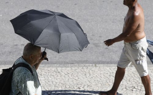 Com 40°C, Rio tem 450 atendimentos de saúde por dia por causa do calor