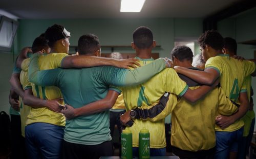 Também penta, seleção de futebol de cegos terá filme exibido nos EUA