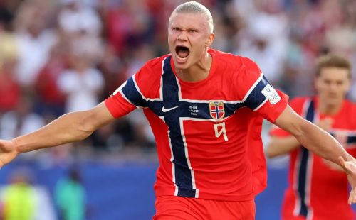 Haaland brilha e Noruega goleia Iraque em seu retorno à Copa do Mundo
