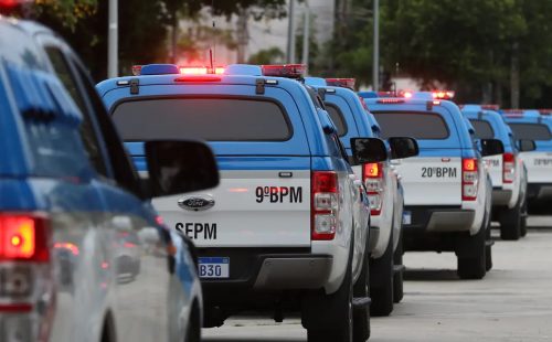 PM do Rio reforça policiamento durante jogos da seleção brasileira